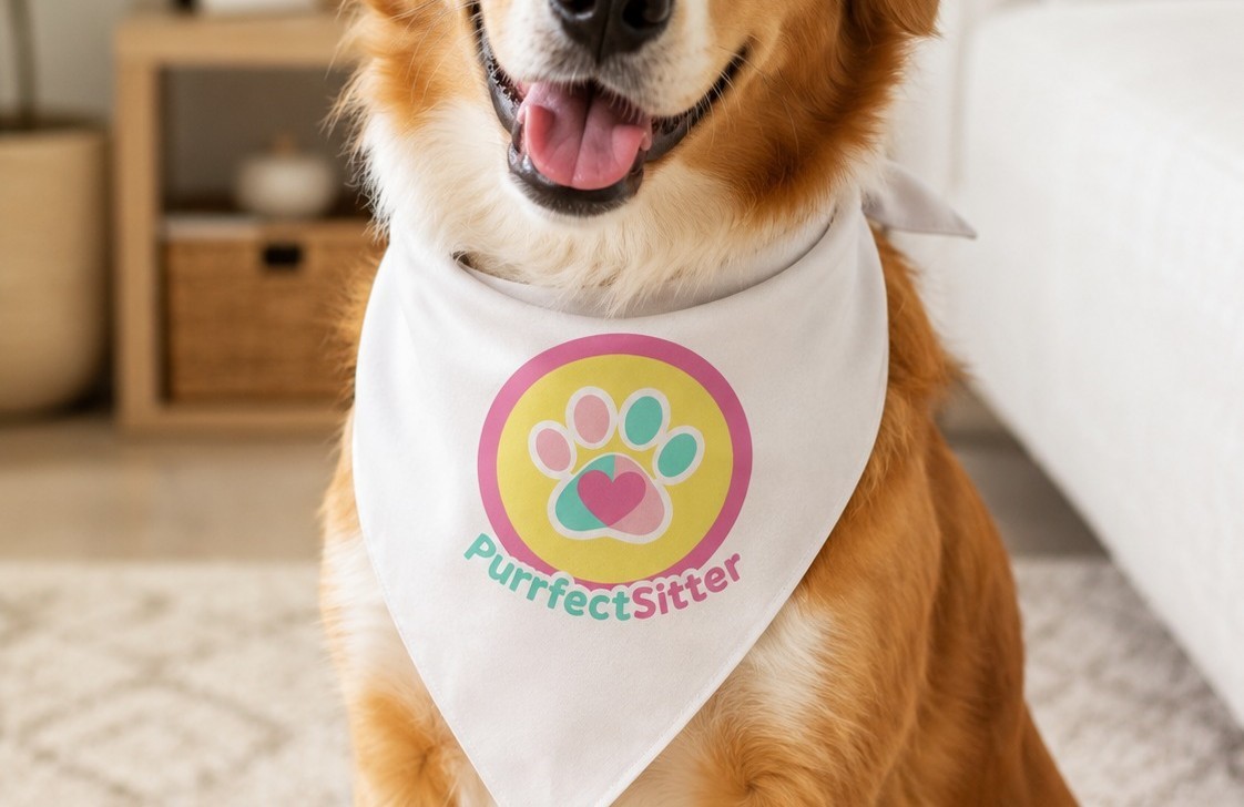 Bandana pour chien PurrfectSitter