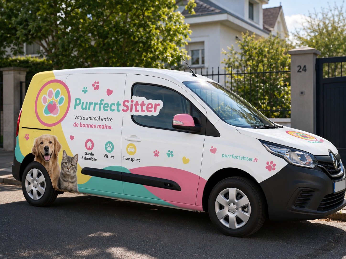 Véhicule de service PurrfectSitter